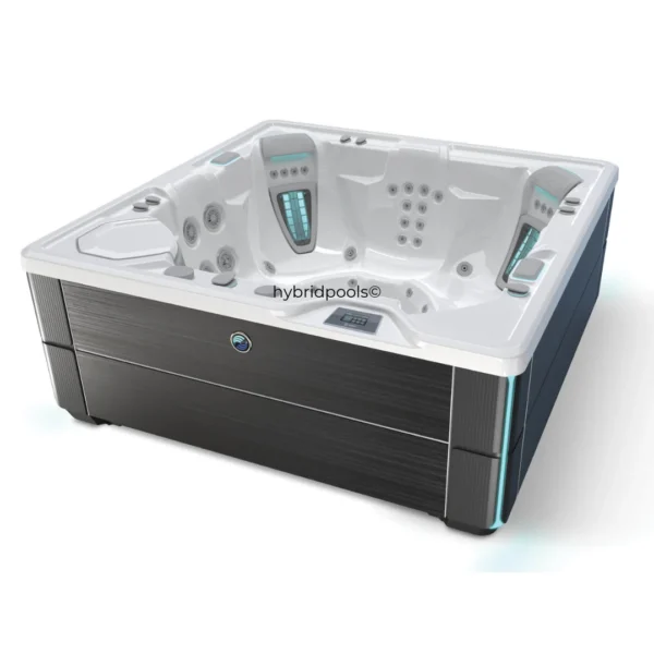 VANGUARD luxury 6-person hot tub with advanced jet system, delivering exceptional performance for hot tub Malaysia and Jacuzzi Malaysia ARIA users.